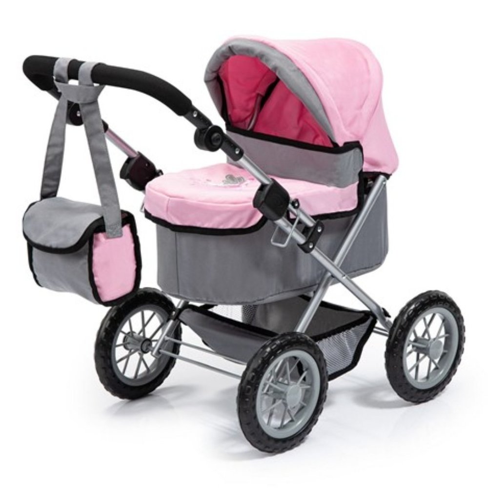 Redbox Trendy Pram Stroller for Toy Baby Dolls